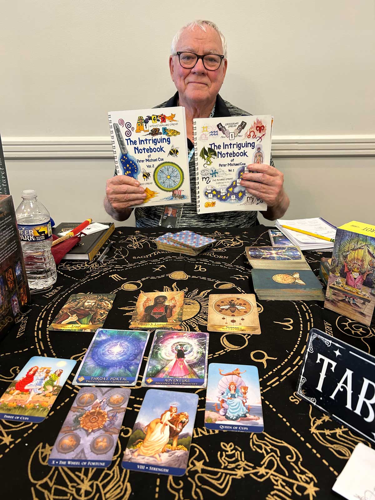 Peter Coe in the Marketplace at StaarCon 5.