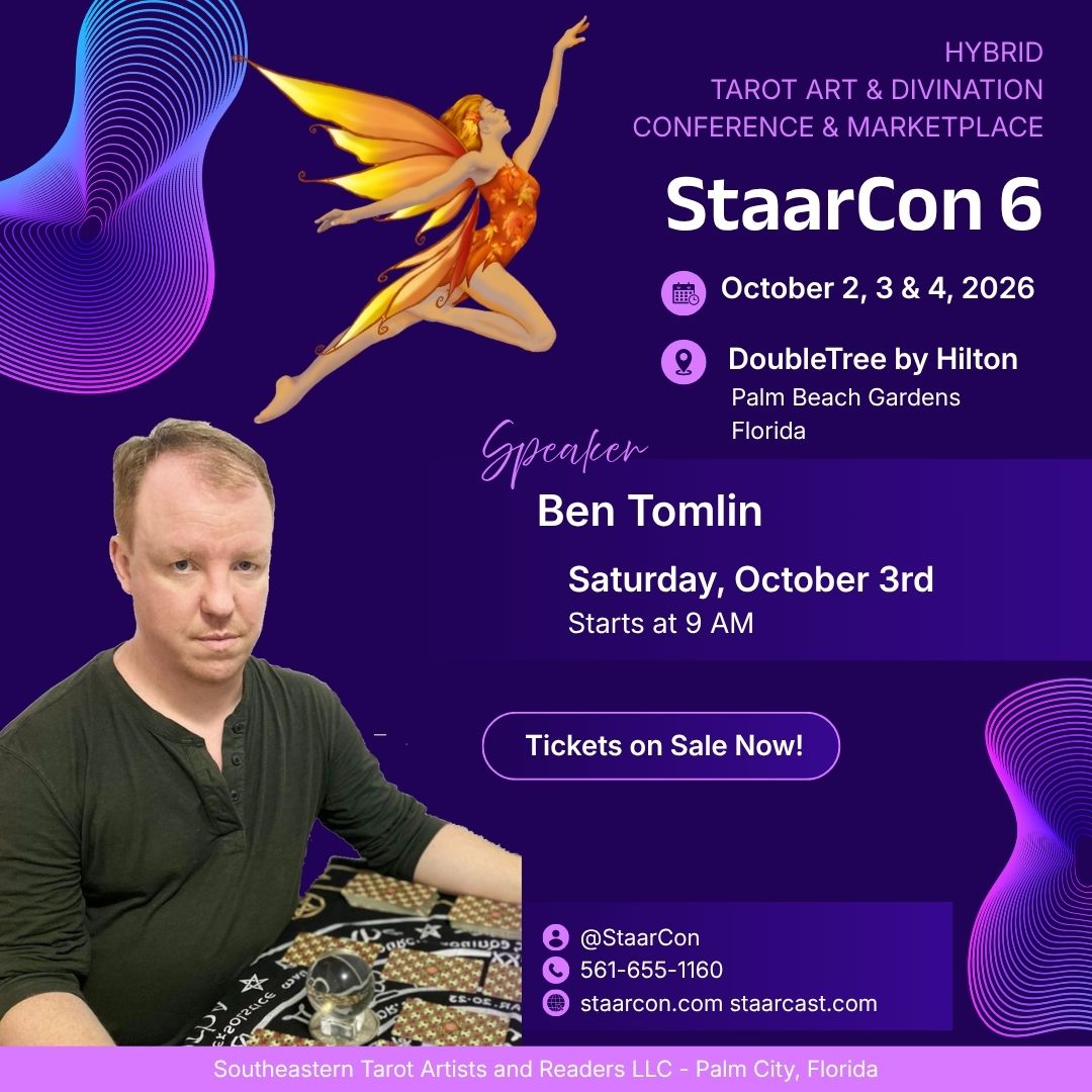 StaarCon 6 Presenter Ben Tomlin Square Facebook Post asset.