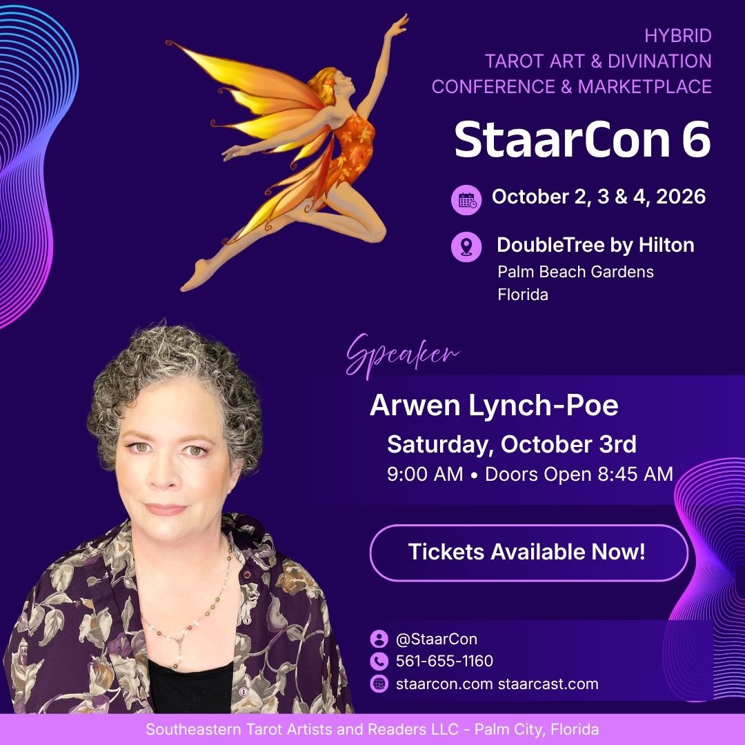StaarCon 6 Presenter Arwen Lynch-Poe Square Facebook Post asset.